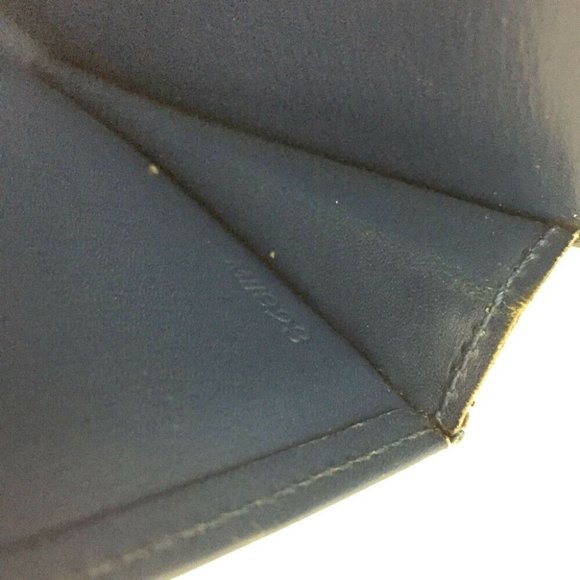 Authentic Louis Vuitton Wallet Long Epi Porte Yen Cartes Credit Bifold LV Vintag - Picture 12 of 12